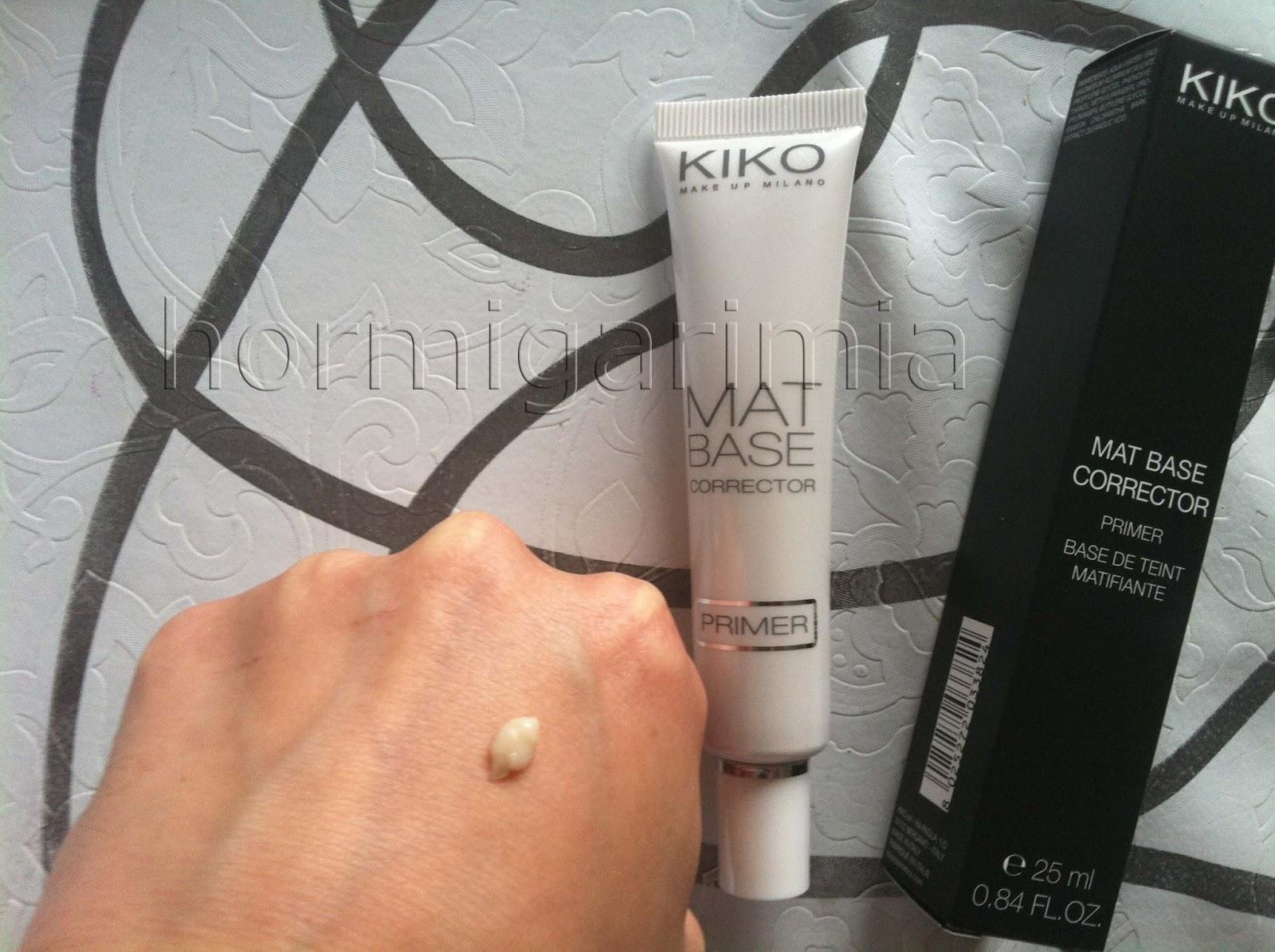MAT BASE CORRECTOR PRIMER DE KIKO MAT BASE CORRECTOR PRIMER DE KIKO