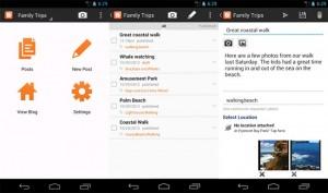 La app de Google Blogger para Android continúa evolucionando 2