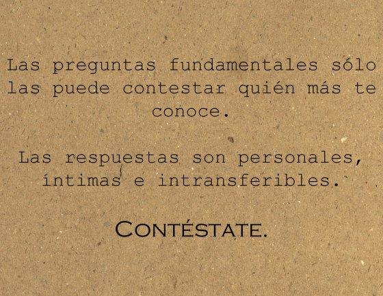 Preguntas fundamentales. contes