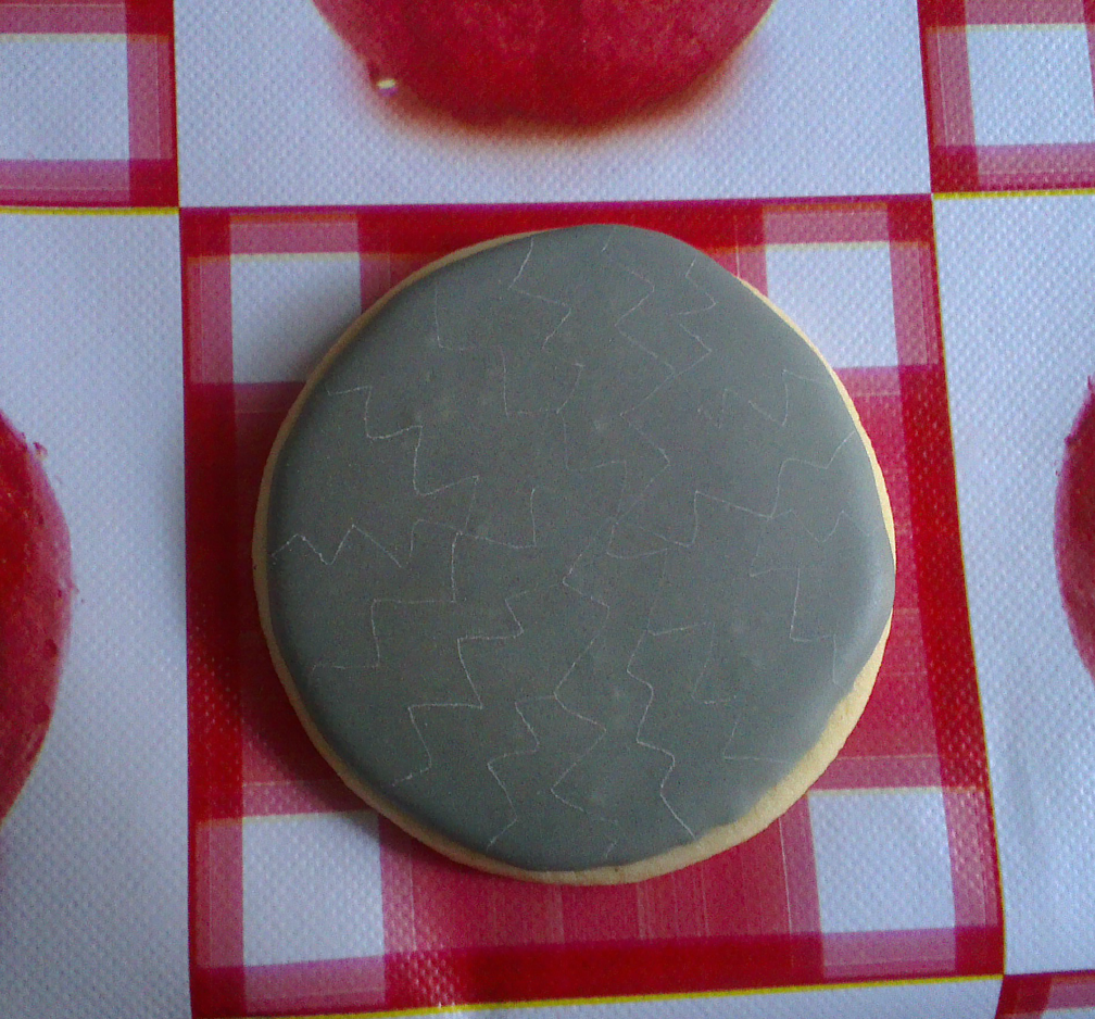 ♥ Técnica cracked glaze royal icing (2º intento) ♥ Técnica cracked glaze royal icing (2º intento)