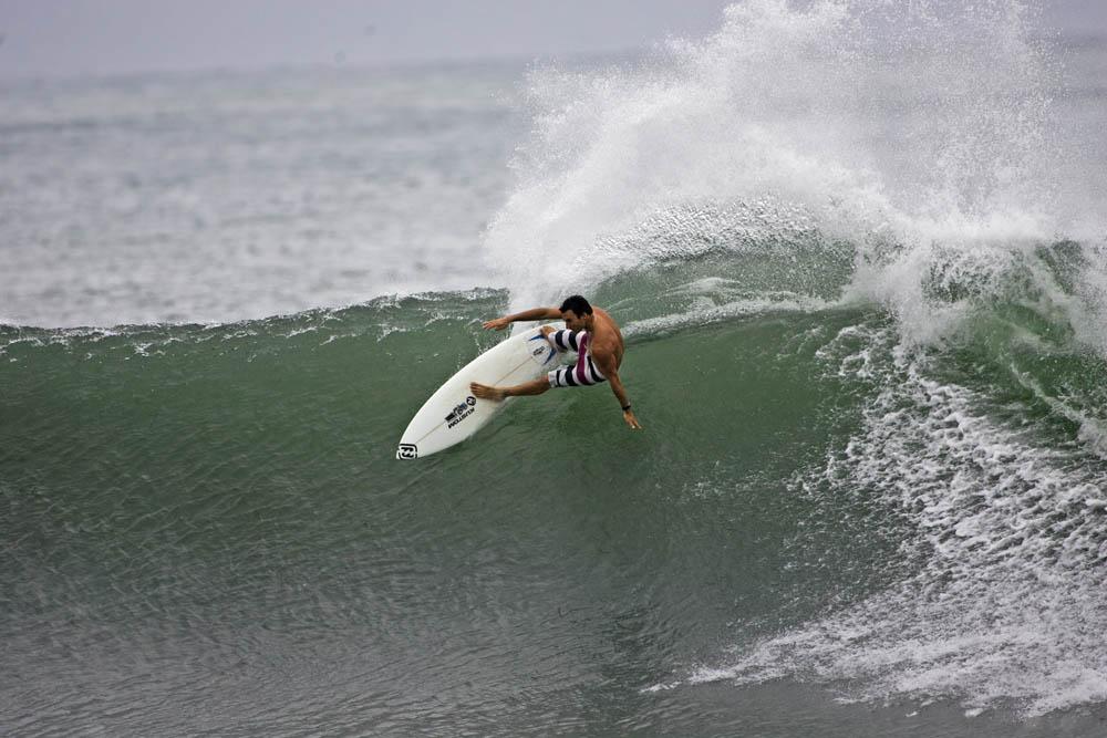 Australian pro surfer Joel Parkinson in Bali April, 2006.