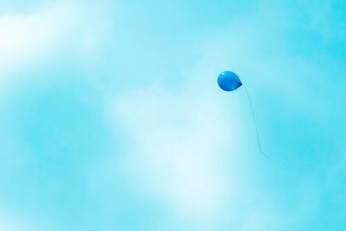 Blue balloon