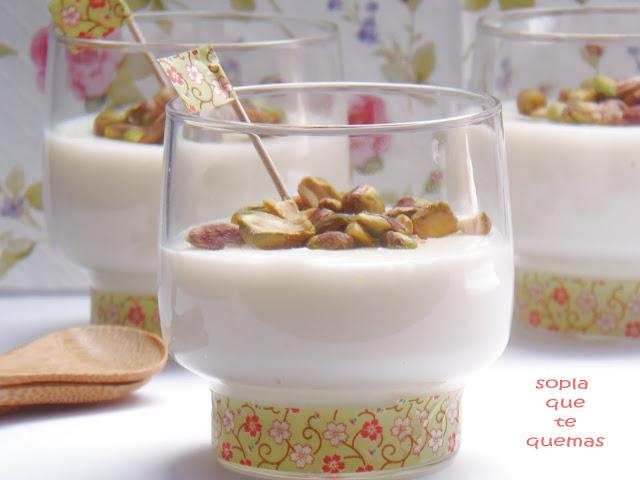 FLAN LIBANÉS CON AZAHAR (Mouhalabieh) FLAN LIBANÉS CON AZAHAR (Mouhalabieh)