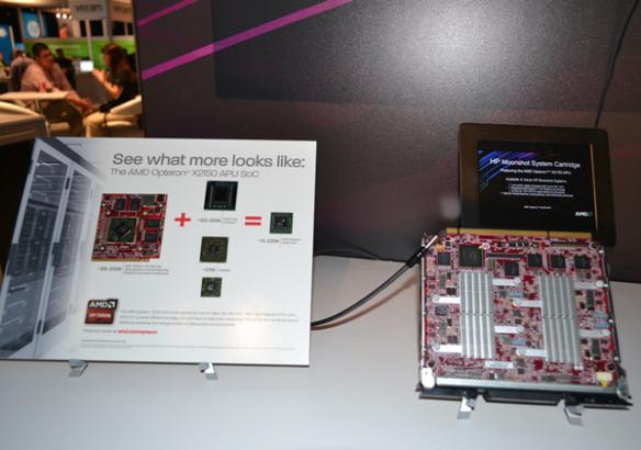 #HPDiscover Conocimos el nuevo procesador AMD Opteron X2150, primera APU System-on-a-Chip (SoC) DSC_0234