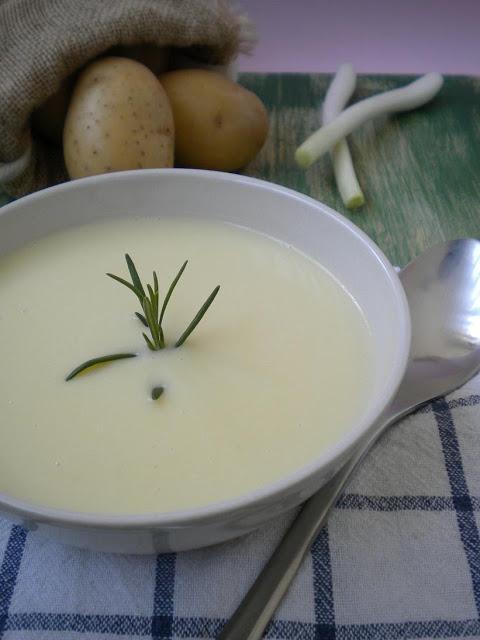 Vichyssoise o crema fría de puerros