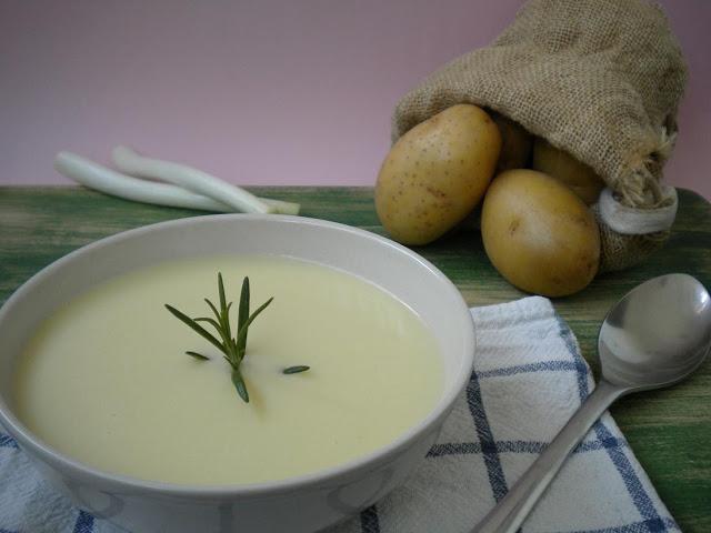 Vichyssoise o crema fría de puerros