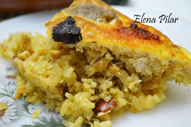 Arroz en costra (dos versiones: con arroz blanco y con arroz integral) Arroz en costra (dos versiones: con arroz blanco y con arroz integral)