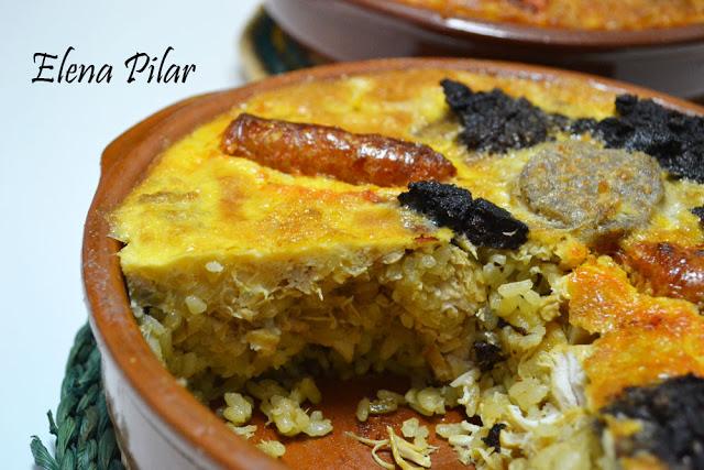 Arroz en costra (dos versiones: con arroz blanco y con arroz integral) Arroz en costra (dos versiones: con arroz blanco y con arroz integral)