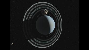 Tres centauros persiguen a Urano por el sistema solar