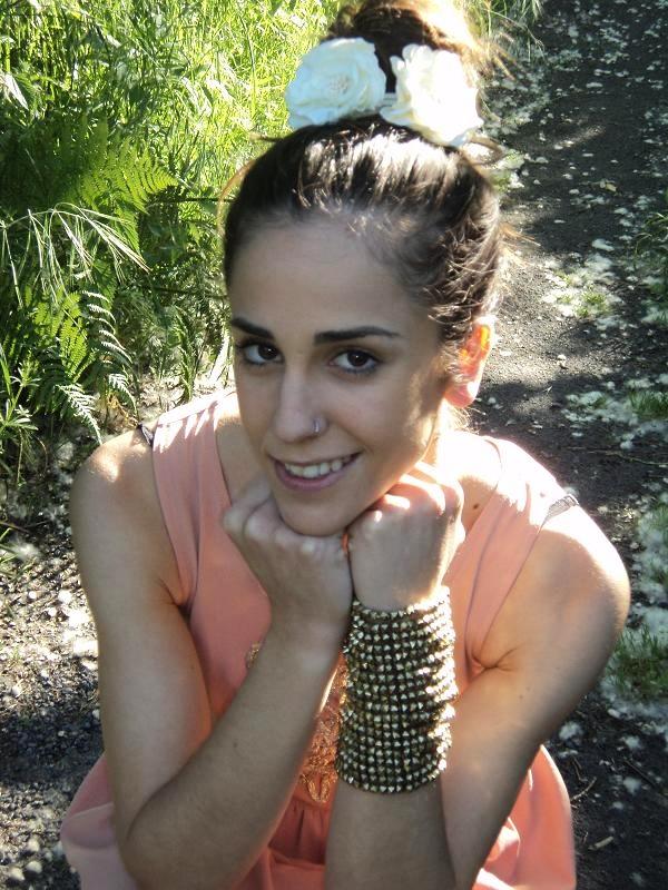 Romantic style vestido rosa palo