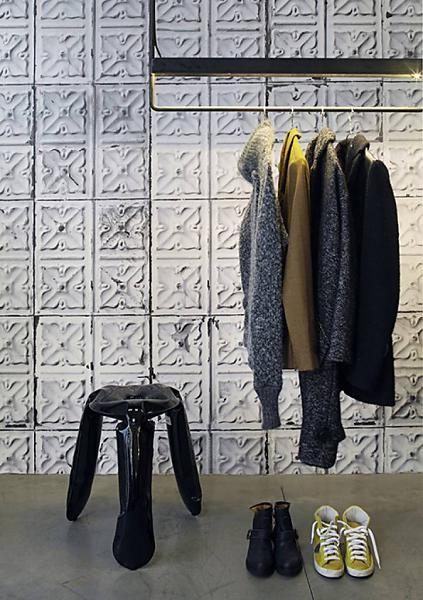 LOOK INDUSTRIAL CON PAPEL DE PARED / INDUSTRIAL LOOK WITH WALLPAPER