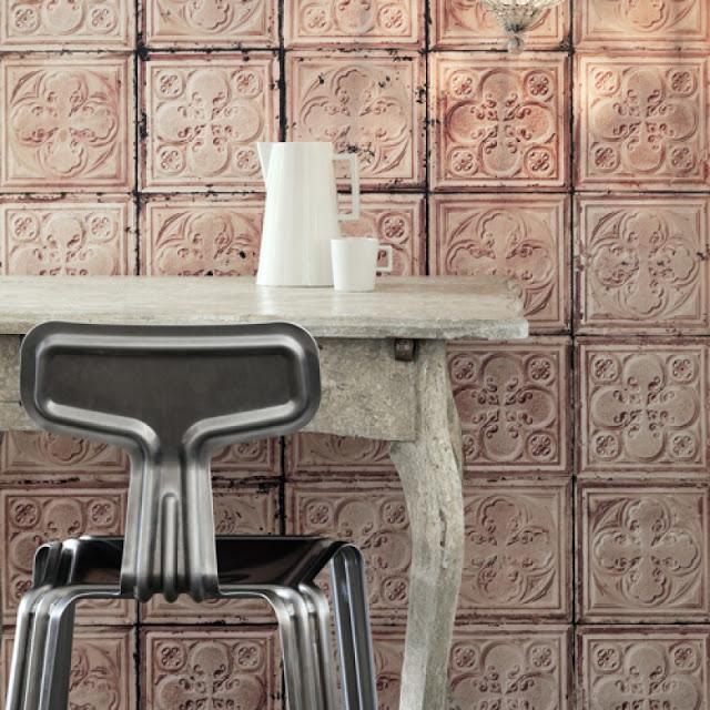 LOOK INDUSTRIAL CON PAPEL DE PARED / INDUSTRIAL LOOK WITH WALLPAPER