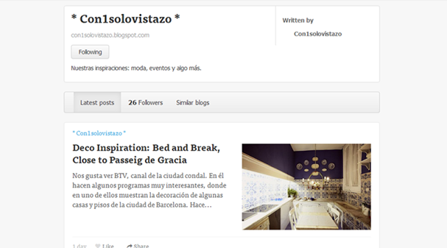 Cambiar Google Reader por Bloglovin' Cambiar Google Reader por Bloglovin'