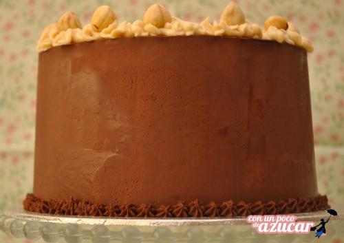 tarta avellanas6 Tarta de chocolate y avellanas