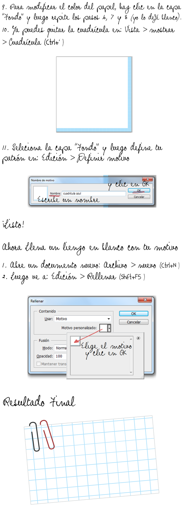CÓMO HACER PAPEL CUADRICULADO CON PHOTOSHOP hacer_papel_cuadriculado_photoshop-3