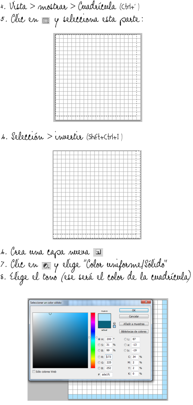CÓMO HACER PAPEL CUADRICULADO CON PHOTOSHOP hacer_papel_cuadriculado_photoshop-2