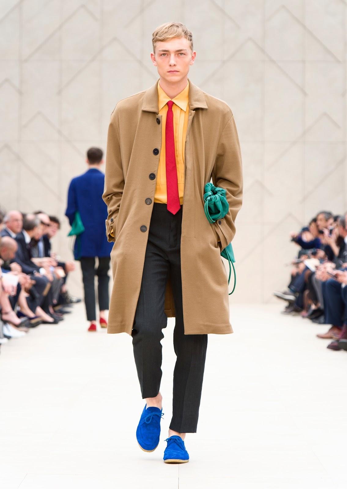 Burberry Prorsum SS14: 'Writers and Painters' Burberry Prorsum SS14: 'Writers and Painters'