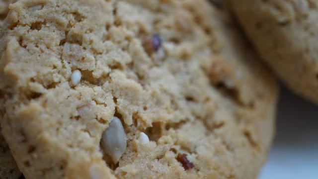 Galletas de granola y nueces.