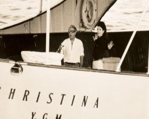 El Yate Christina O, del desaparecido Aristóteles Onassis