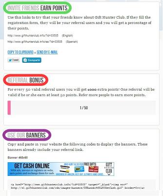 Paypal y otras recompensas con Gift Hunter Club