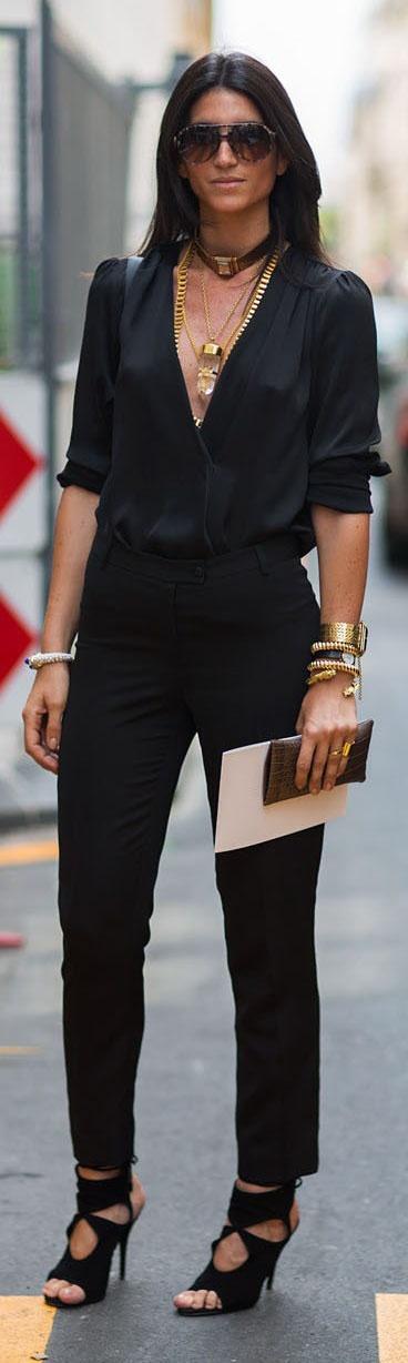 Black - elegant,casual and edgy