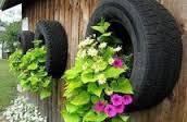 Neumáticos Reciclados, Maceteros para el Jardín