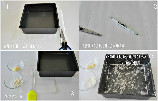 PREPARAR UN MOLDE PARA HORNEAR PREPARAR UN MOLDE PARA HORNEAR