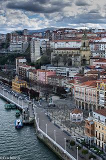 El Puente transbordador colgande de Vizcaya por Fco. Brioso.