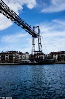 El Puente transbordador colgande de Vizcaya por Fco. Brioso.