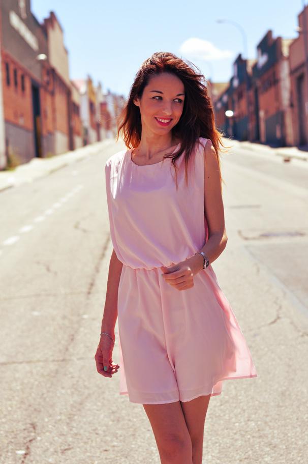 VESTIDO ROSA PASTEL