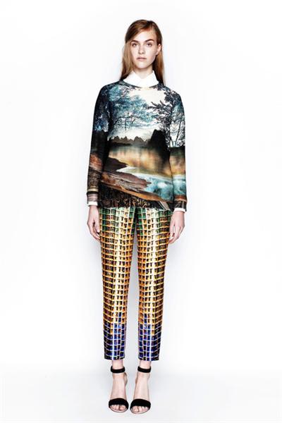 Resort 2014 y el arte de Mary Katrantzou