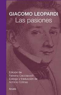 Leopardi. Las pasiones Leopardi. Las pasiones
