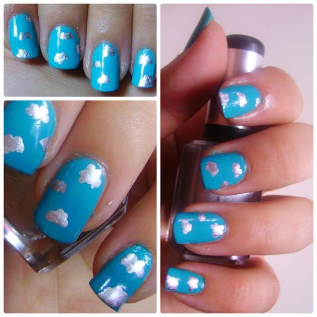 Manicura de nubes Manicura de nubes