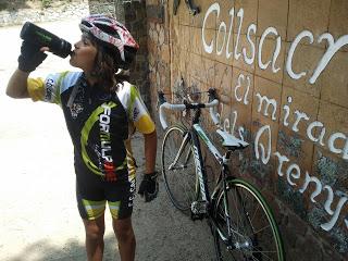 Salida en bici-carretera a Collsacreu con mi papi Salida en bici-carretera a Collsacreu con mi papi