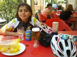 Salida en bici-carretera a Collsacreu con mi papi Salida en bici-carretera a Collsacreu con mi papi