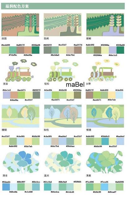 Armonia de los colores - combinacion