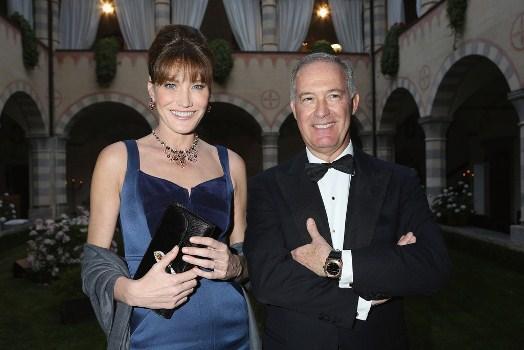 Carla Bruni deslumbra como imagen de Bulgari en Portofino