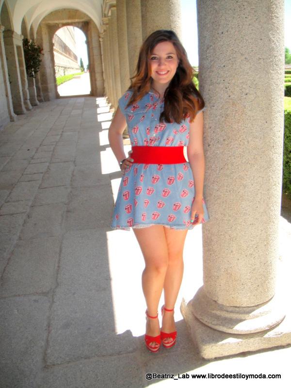 #OOTD: Rolling Stones inspired dress