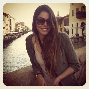 Modelos en Milán: cómo es su día a día Paula en Navigli