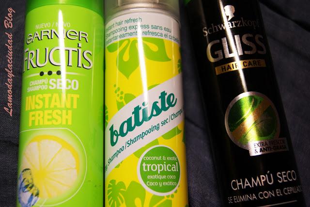 Comparando: Champú seco // Comparing: Dry Shampoo Comparando: Champú seco // Comparing: Dry Shampoo