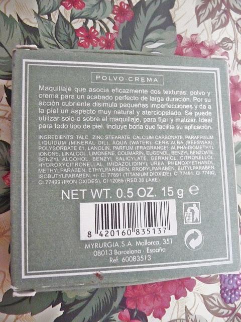 Look con Gel color Heliocare, corrector Peggy Sage, polvos Maderas y colorete Estee Lauder: piel mixta y piel seca Look con Gel color Heliocare, corrector Peggy Sage, polvos Maderas y colorete Estee Lauder: piel mixta y piel seca