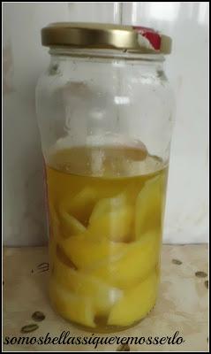Anticelulítico Natural. Aceite de oliva con cáscara de limones