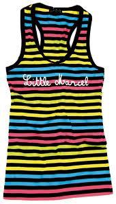 cami Little Marcel rayas multicolores