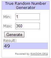 Sorteo 1000 seguidores: Lista definitiva y Ganador.