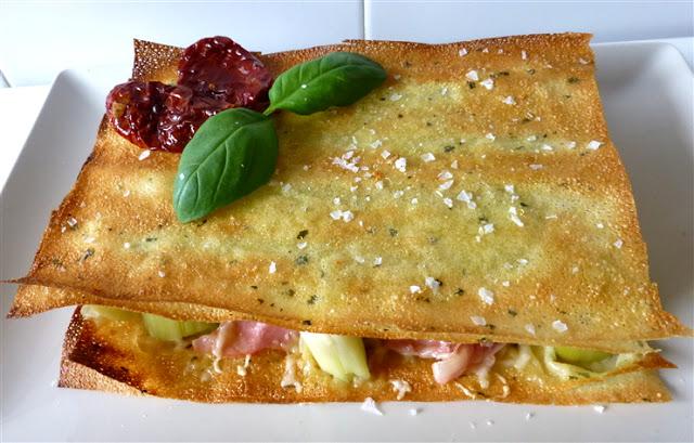 Empanada Crujiente de Puerros Empanada Crujiente de Puerros