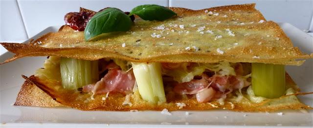 Empanada Crujiente de Puerros Empanada Crujiente de Puerros