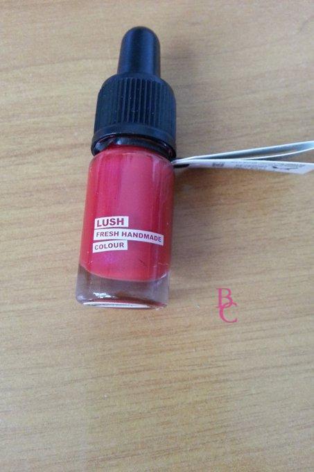 Labiales Emotional Brillance y Bálsamo Labial de Lush a Prueba labial fresa Lush