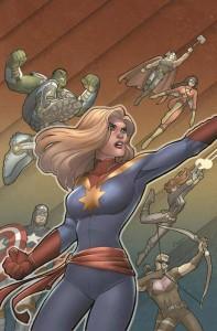 Portada alternativa de Amanda Conner para Avengers Assemble Nº 17 Avengers Assemble Nº 17