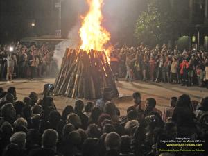 Hoguera  San Juan Mieres 2013 - Video y fotos