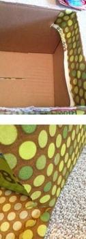 Cómo forrar unas cajas para almacenaje Cómo forrar unas cajas para almacenaje
